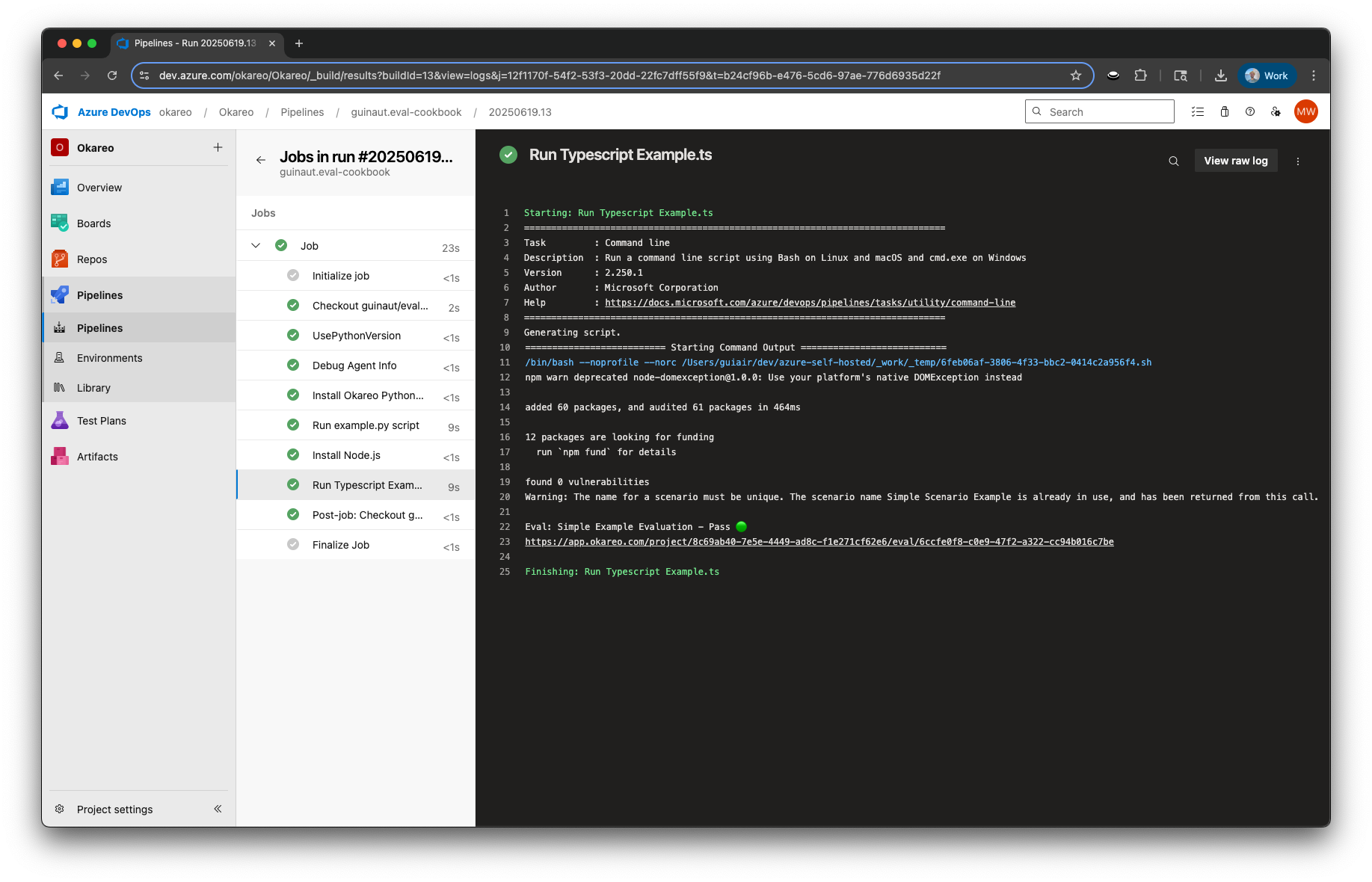 Azure Python Job