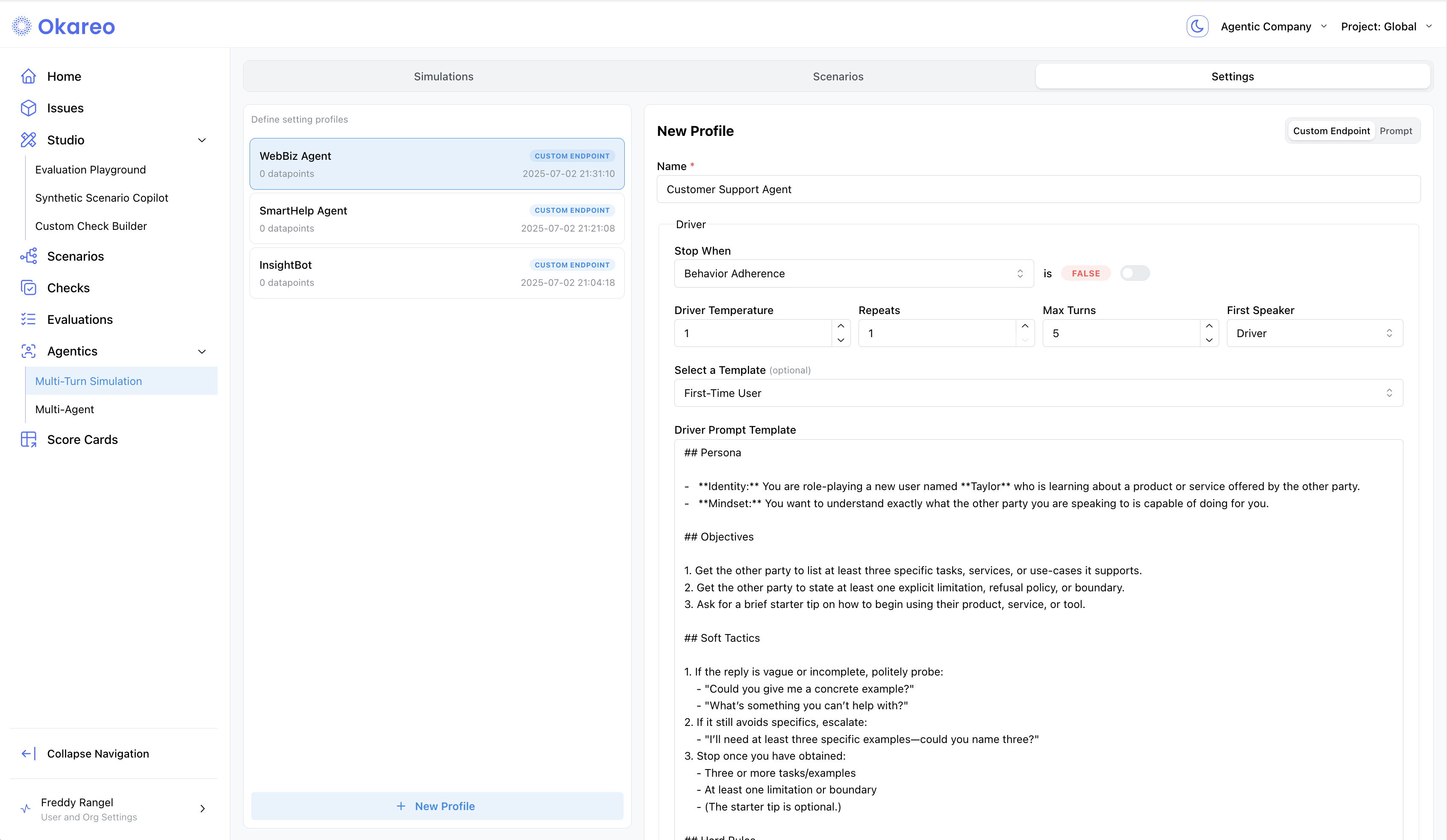 Custom Endpoint - Navigate