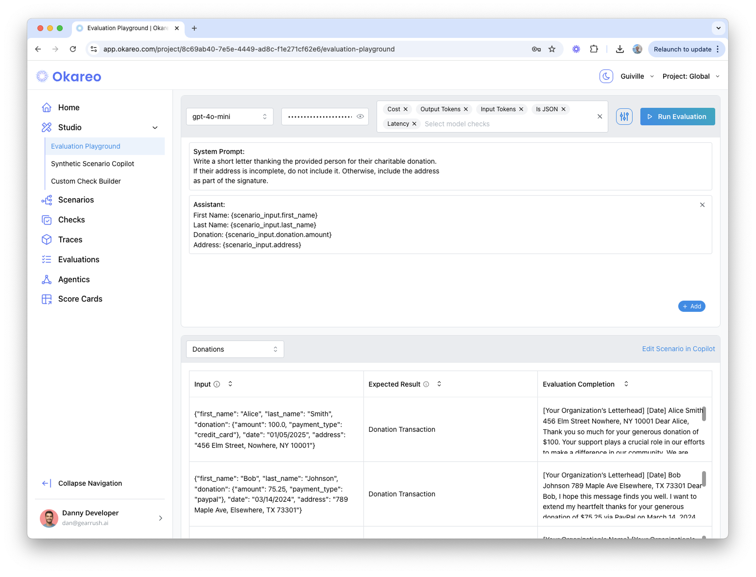 Okareo Prompt Management Overview